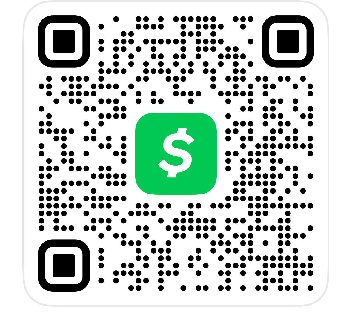 Cash App QR Code